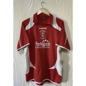Rotherham United Home Football Shirt. Size Large